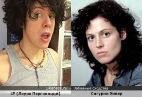 Сигурни Уивер образца начала 80-х