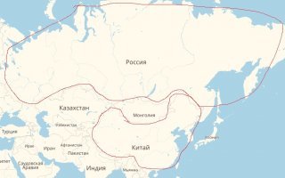 Китай, тоже не самый маленький)

давно на глобус смотрел последний раз?