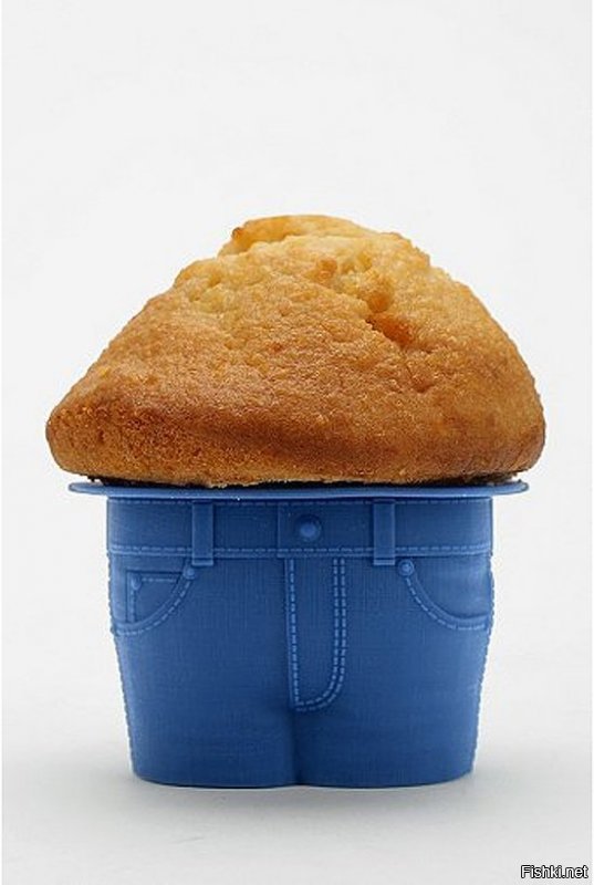 В английском это muffin top. А в русском соответствующей идиомы нет.