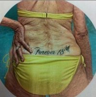 Татуированные старички и старушки в фотопроекте "Возраст тату: никогда не поздно"