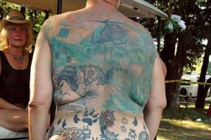 Со временем тату становится все лучше и лучше!!!