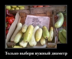 Мне все равно какой диаметр.
Мне для салата :)