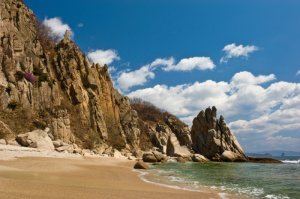 Широта Крымская, долгота Колымская.