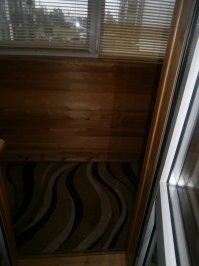 ООО Дружище! Примерно то же самое Соорудил, я 3 года назад, даже леннолеум такой же!!!!