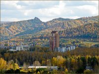 Чойта, были в Кедровом, в Красноярском крае,  а в сам Красноярск не заглянули.