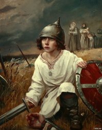 Моя любимая картина, называется "Последний защитник".