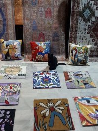 Очень колоритные уличные коты