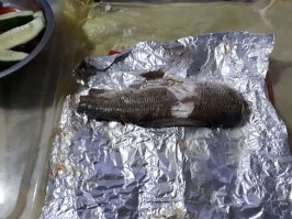 В фольге на углях!