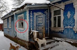 Рюшечки да финтеклюшечки, а окно на веранде выбито...