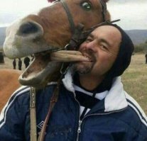 Ксюша с бывшим.