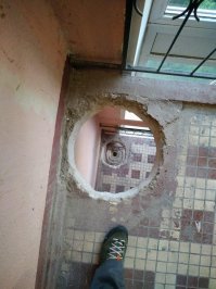 Замена мусоропровода.