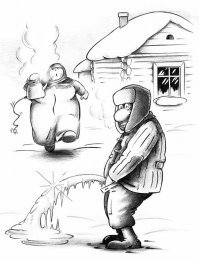 Вот как выглядят спагетти при 60 градусах ниже 0