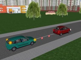 Гибкая сцепка - на видео не она. Просто грязно-белая лента.