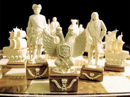 Художник превращает шахматные фигуры в крутых персонажей, и они за один ход поставят мат кому угодно