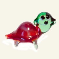 Создание потрясающей стеклянной фигурки черепахи