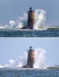 У меня есть другое объяснение. Один фотограф скопи3.14здил фото у другого, а когда обман раскрылся, начал выдумывать чушь, что они в одном месте в один миг сделали два одинаковых фото, и при этом друг-друга не заметили.