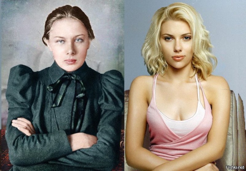 Надежда Крупская = Scarlett Johansson
