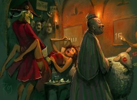 Недетские рисунки этого русского художника весьма неоднозначны