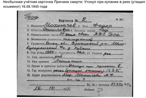 Тут не причина смерти, а место захоронения. Похоже, что не смогли отбить у осминога труп...