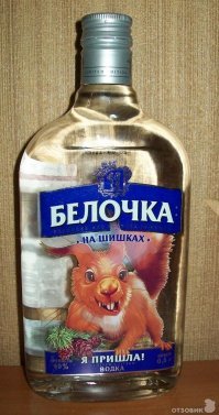Белочка не может без приключений
