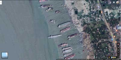 А че видать на Гуглокарте))
А да есть такая клоака-загрязняющая океан! И куда там Гринпис смотрит?или смотрит туда куда надо смотреть.....