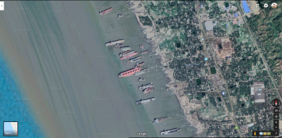 А че видать на Гуглокарте))
А да есть такая клоака-загрязняющая океан! И куда там Гринпис смотрит?или смотрит туда куда надо смотреть.....