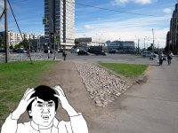 Чтоб не ходили))
Уже видел подобное, но не до такой степени