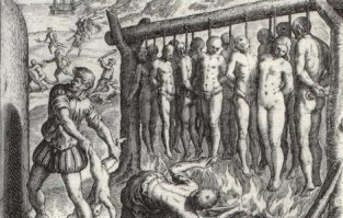 Во время второй экспедиции Колумб занимался поисками золота и «Великого китайского ханства» вдоль южного побережья Кубы, а также занимался продажей индейцев в рабство. Вооружённый аркебузами и боевыми собаками отряд объезжал верхом индейские деревни с целью обмена золота. При оказании сопротивления испанцы забирали золото силой, а людей обращали в рабство.
Таи но (исп. Taíno)   доколумбово коренное индейское население Багамских и Больших Антильских островов, которые включают Кубу, Эспаньолу (Гаити и Доминиканскую Республику), Пуэрто-Рико и Ямайку.

Ранее считалось, что мореплаватели таи но родственны аравакам Южной Америки. Последние открытия свидетельствуют скорее о более вероятном происхождении та ино от андских племён, в частности от колла. Их язык относится к майпурским языкам, распространённым в Южной Америке и в Карибском море, входящим в состав аравакской языковой семьи. Багамские таино назывались лукаянами (тогда Багамы были известны под именем Лукайских островов).

Некоторые исследователи проводят различие между нео-таино Кубы, лукаянами Багамских островов, Ямайки и в меньшей степени Гаити и кискейя (Quisqueya) (примерно территория Доминиканской Республики) и истинными таино Борикена (Boriquen) (Пуэрто-Рико). Они считают такое различение важным, поскольку нео-таино характеризуются бо льшим культурным разнообразием и более значительной социальной и этнической неоднородностью по сравнению с первоначальными таино.

Во время прибытия Колумба в 1492 году на территории Эспаньолы было пять «королевств» или территорий, во главе каждой из которых стоял касик (вождь), которому платилась дань.
Во время испанских завоеваний крупнейшие населённые пункты таино насчитывали до 3 тысяч человек и более.
Исторически таино были соседями и соперниками караибов, другой группы племён, ведущих своё происхождение из Южной Америки, которые в основном населяли Малые Антильские острова. Отношениям между этими двумя группами посвящено много исследований.

Утверждается, что таино вымерли в XVII веке от завезённых болезней и принудительной ассимиляции в плантационную экономику, которую внедрила Испания в своих карибских колониях с последующим ввозом рабов из Африки. Однако основной причиной исчезновения этой культуры была резня, устроенная испанцами. 

На данный момент аборигенов Кубы не существует.