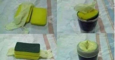 13 нестандартных способов использования губки для мытья посуды, о которых многие не подозревают