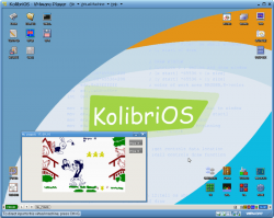 Операционка с поддержкой всех свистелкоперделок. И при этом помещается на дискету 1,44МВ.