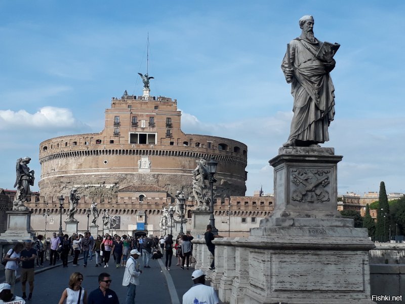  В Риме ливень и град парализовали движение транспорта