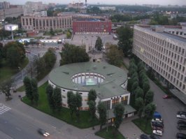 Круглые бани. Питер.