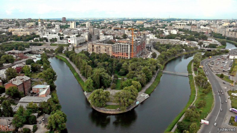 Река Харьков, город Харьков