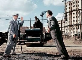 Фильм "Верные друзья" 1954г. 
У нас подобное делали уже тогда!