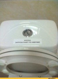 Еще одно назначение кнопки на унитазе