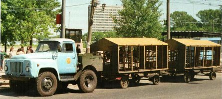 на заводской тягач чем то похож