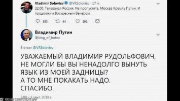 Самым авторитетным журналистом России стал Соловьев