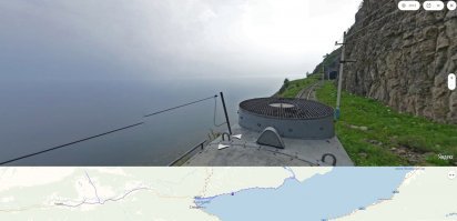 Именно! 
У меня недавно были такие же мысли после того как набрел на панораму Кругобайкальской железной дороги на Яндекс картах.