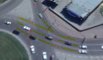 Водитель Фокуса подрезал Хендай и получил в бубен