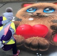 Этого сегодня по дороге на работу видел, но похоже это другое место...