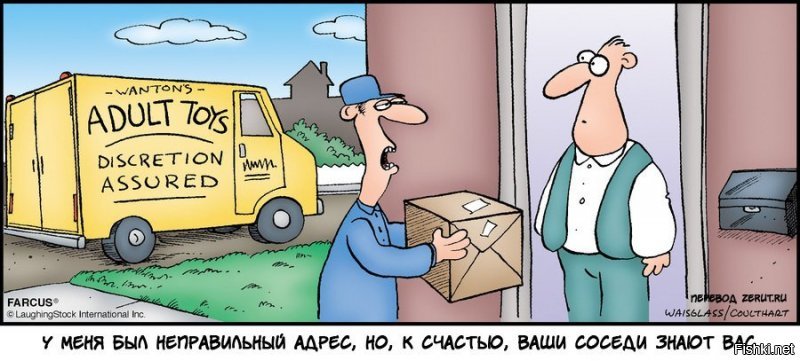 Адрес доставки, надеюсь, правильно написали....