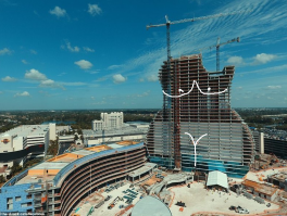 Во Флориде строят отель в виде рок-гитары