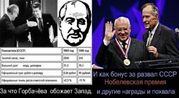 Жирный минус за картинку!!! Фотографии Горбачёва а циферки от ЕБН. Зачем так грубо передёргивать?