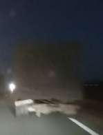 Грузовик вообще без стоп сигналов был. Темное на темном . Его совсем не видно