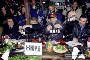 Как это было. Чемпионат Москвы по спортивному выпиванию. 1997 год