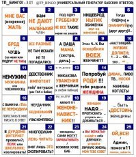 А в случае когда аргументированно и по факту в пух и прах разбиваешь беспонтовые претензии, соответственно давая понять что ты не один из тех оленей на ком можно оттачивать мастерство всего вышеперечисленного, тогда у тупых баб включается режим ТП бинго, но кроме как снисходительную улыбку, у самодостаточных и уверенных в себе мужчин, это ничего не вызывает.