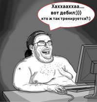 Китаец порадовал Интернет своим необычным упражнением в спортзале