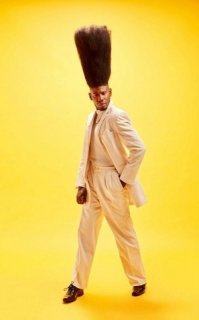 Самая высокая прическа   132 см. (ц.)

Если причесон 132 см., то рост его владельца около 3 метров.