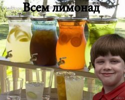гнали самогон, начнем гнать лимонад