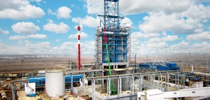 ХЗ, я конечно не металлург, но установки замедленного коксования (УЗК) на НПЗ намного технологичнее. 

Ниже УЗК на Волгоградском НПЗ, производительность 1 млн тн, правда по сырью...